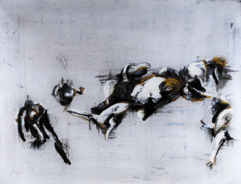 Chorea Sancti Viti - 2024 | 59x79cm | acrylic, oil on canvas